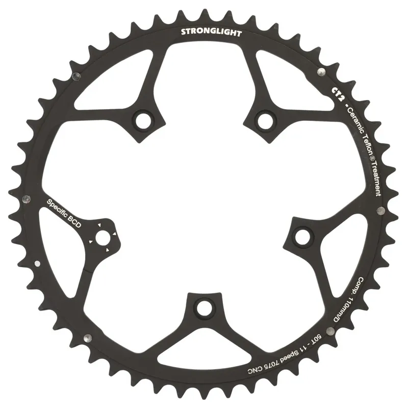 Stronglight CT2 Road Kettenblatt - 5-Arm - 110mm - Typ D - Campagnolo 11-fach Heißes Angebot