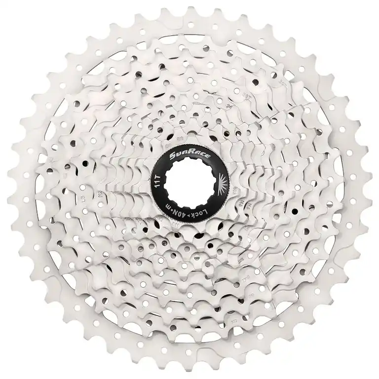SunRace CSMS3 Kassette 10-fach - silber Expressversand