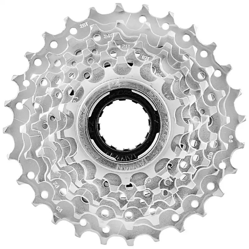 Billig SunRace MFM30 Schraubkranz Kassette 7-fach - 13-28 - verchromt