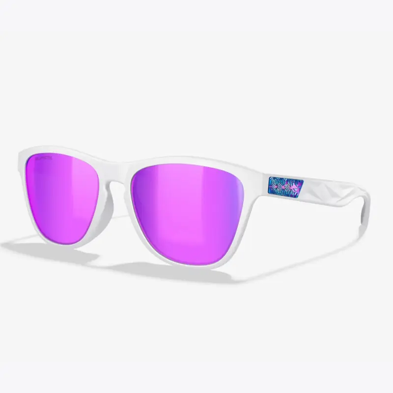 Finale Aktion Supacaz Cazual Brille - Matte White Purple Kush Refractor Lens