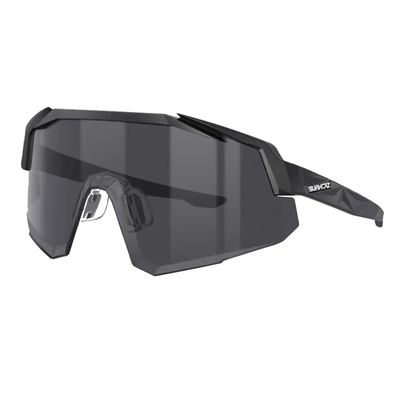 Supacaz Orbitron Photochromatik Brille - Matte Black Photochromatik Lazer Lens Finale Aktion