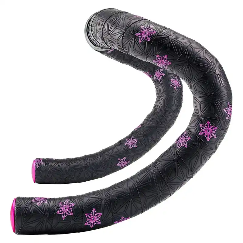 Heißes Angebot Supacaz Super Sticky Kush Galaxy Lenkerband - neon pink stars