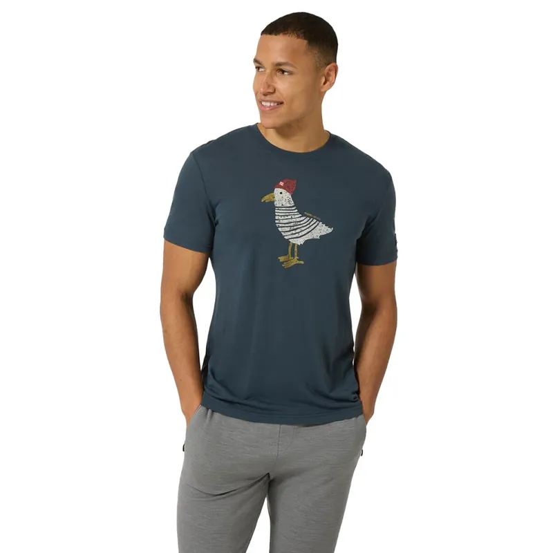 Must-Have SUPER.NATURAL Johnny T-Shirt Herren - Blueberry/Various