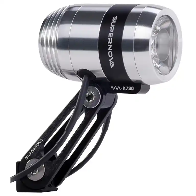 Supernova E3 Pro 2 Frontleuchte - silber poliert Preis Gesenkt