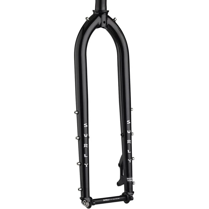 Preiswert Surly Dinner 27.5+/29" Starrgabel 50mm Offset 1 1/8" Ahead 15x110mm - schwarz