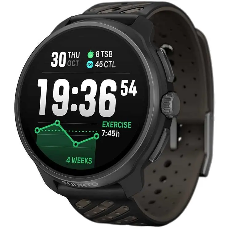 Billig Suunto Race 2 GPS Multisport-Uhr - Titanium Black