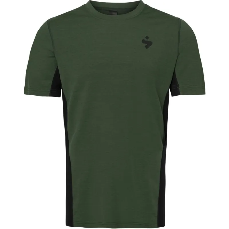 Günstig SWEET Protection Hunter Merino Kurzarmtrikot Herren - Forest