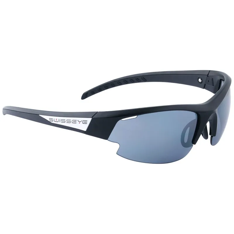 Top-Seller Swiss Eye Gardosa Re+ S Brille - Black Matt - Smoke FM Orange Clear 12641