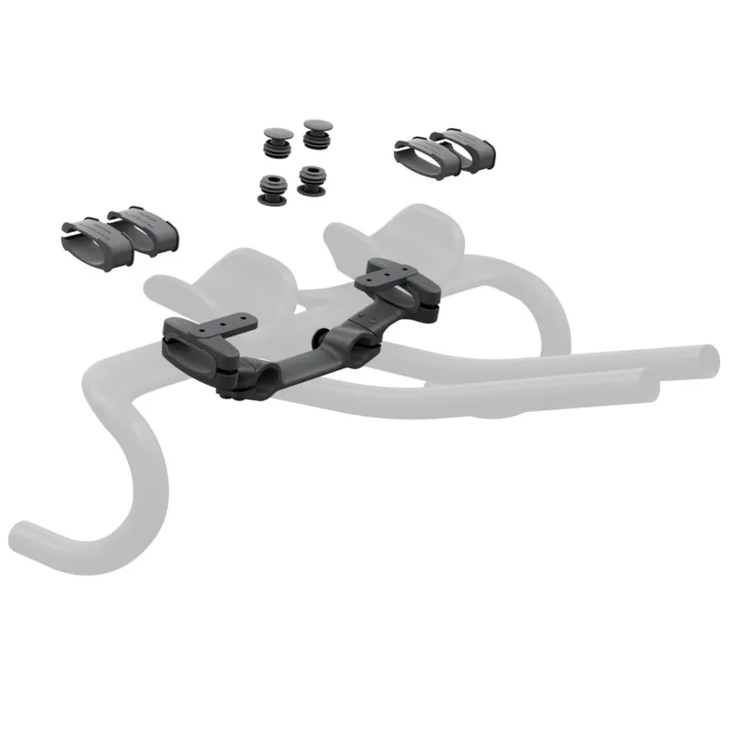 Preisreduziert Syncros EXT-R-100-AL Clip On - Basishalterung für Lenkeraufsatz - schwarz