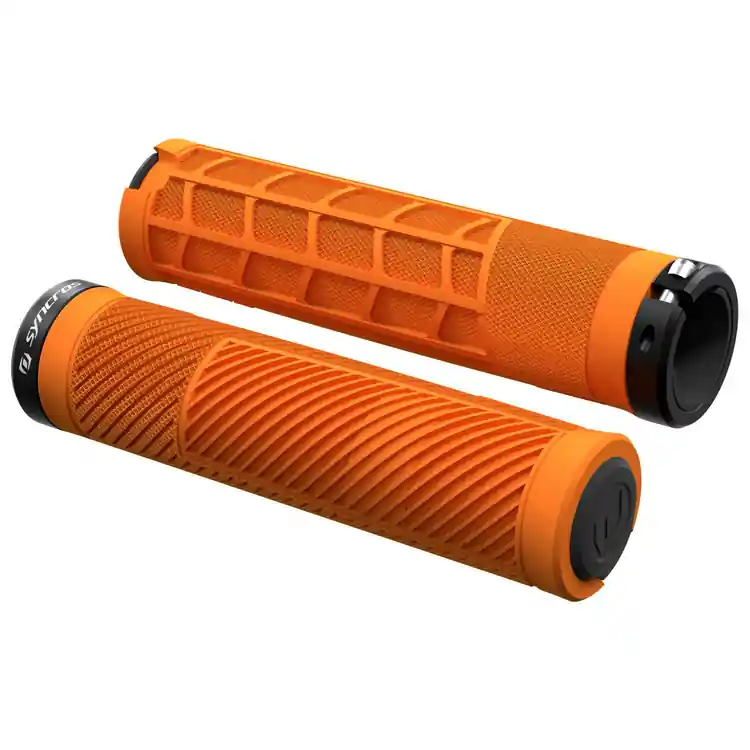 Echt Syncros XC Lock-On Lenkergriffe - acid orange