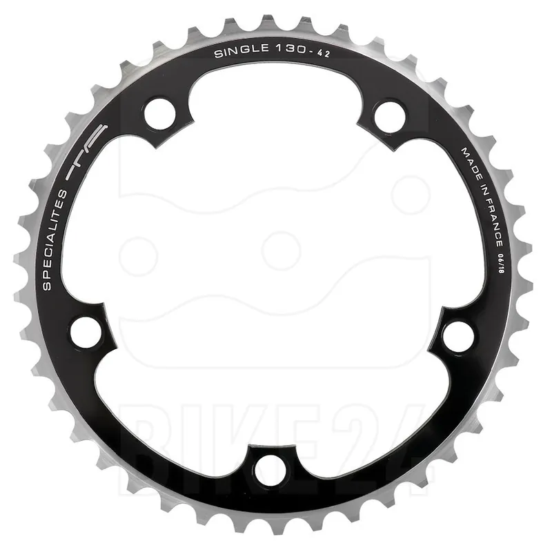 Beliebt TA Specialites Single Kettenblatt Road 130mm - schwarz