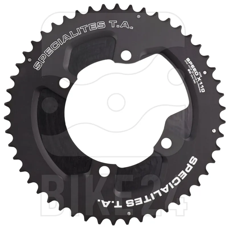 TA Specialites Speed 2-X110 Kettenblatt für Shimano - 4-Arm - 110mm - außen - schwarz Rabatt