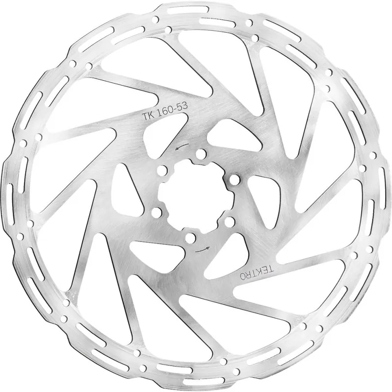 Tektro TR-53 „ Less Noise ” Bremsscheibe – 6 Loch – 1,8mm Dicke - 160 mm Top-Seller