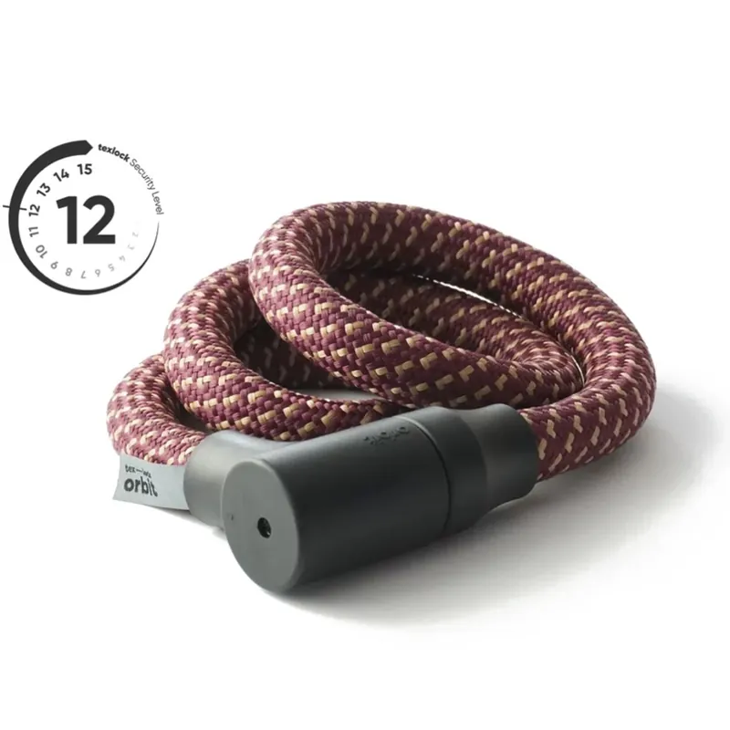 Neu tex–lock orbit Seilschloss - 120cm - chateau red