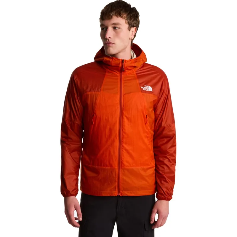 Highlight The North Face Ridgelite FUTUREFLEECE™ Windjacke Herren - Lava Red/Iron Clay