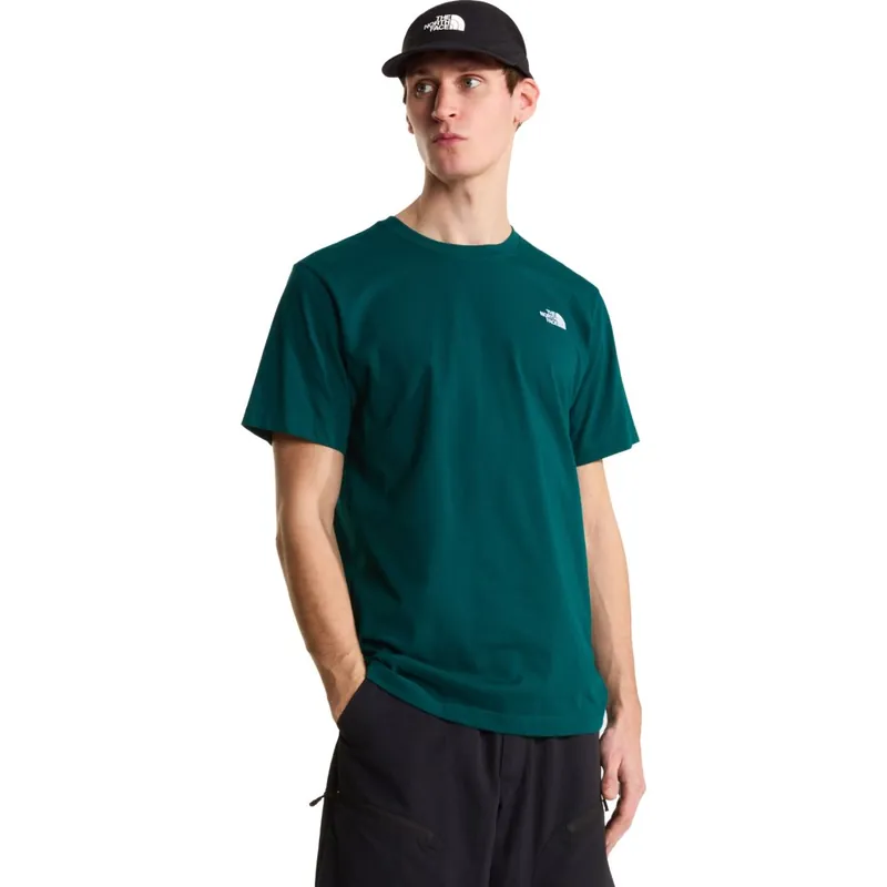 Online Kaufen The North Face Evolution Simple Dome Regular T-Shirt Herren - Pacific Teal