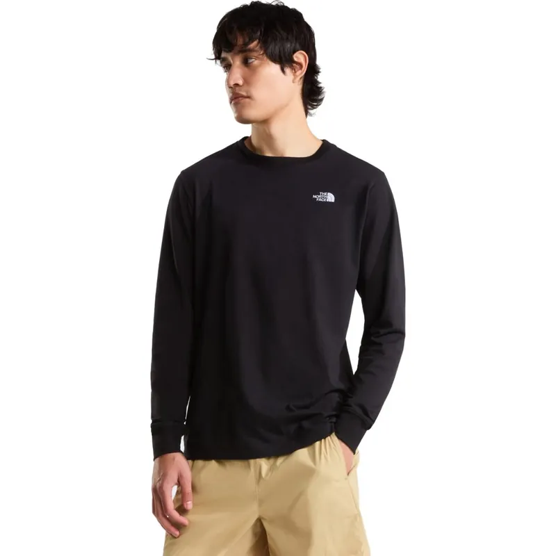 The North Face Evolution Simple Dome Regular Langarm-Shirt für Herren - TNF Black Super-Preis