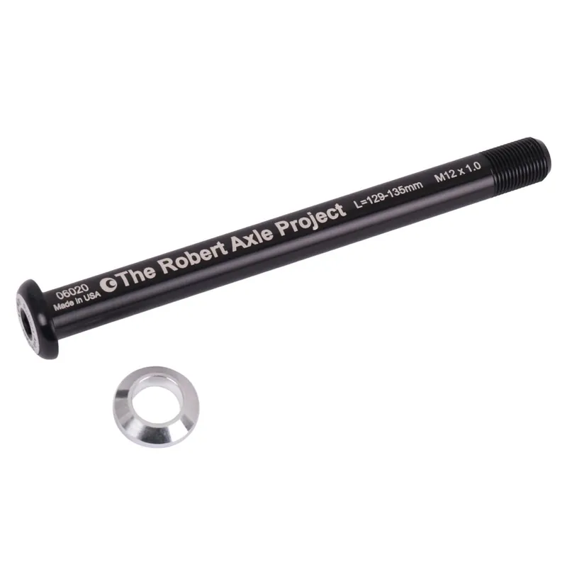 The Robert Axle Project - Lightning Steckachse für Vorderrad - 12x100mm - M12x1.0 - 125/131mm - LIG523 Schnäppchen