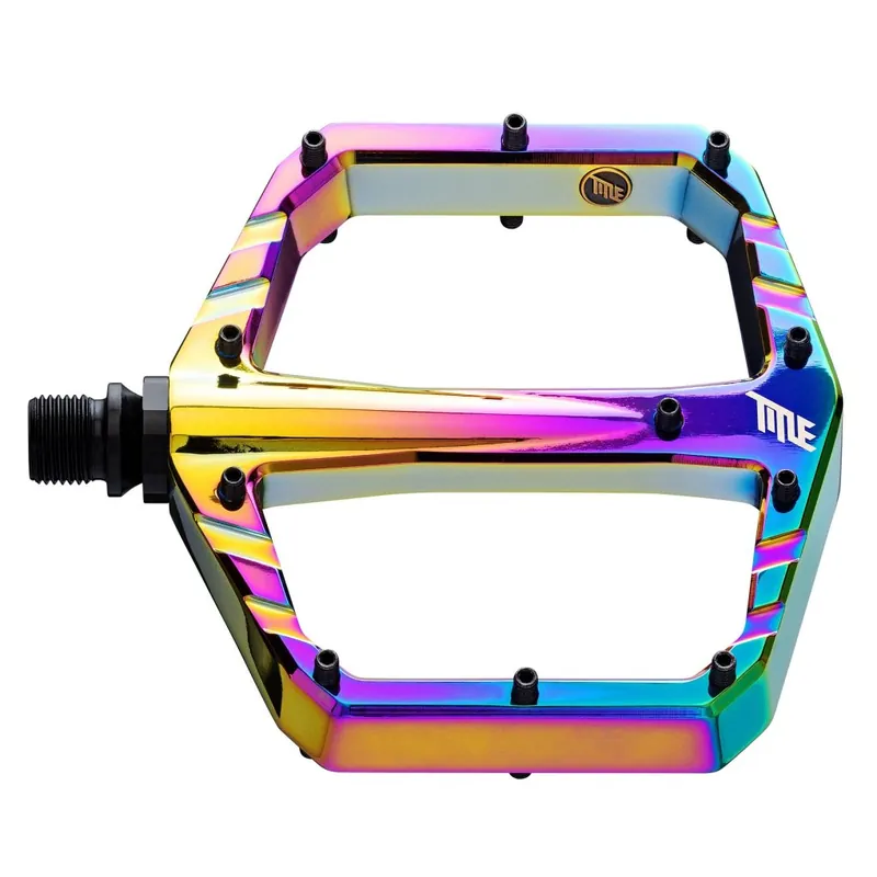 Billig Title CONNECT Flat-Pedale - oil slick
