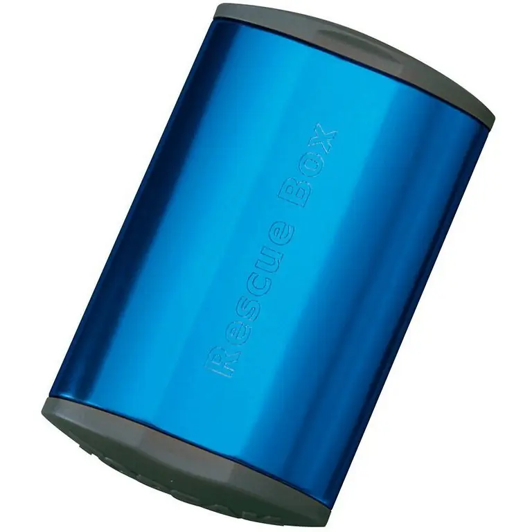 Aktuell Topeak Rescue Box Flickzeug - blau