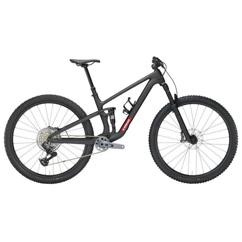 Trek TOP FUEL 9.8 AXS Gen 4 - Carbon Mountainbike - 2025 - Matte Dark Web Bestpreis