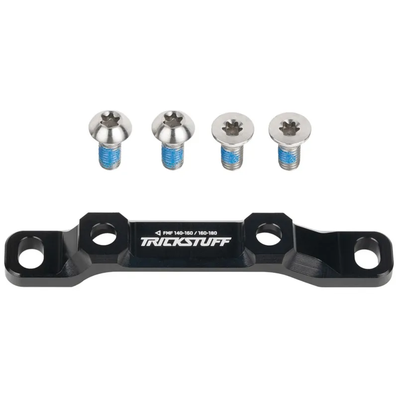 Saisonangebot Trickstuff Bremssatteladapter - Flatmount Front 140-160mm / 160-180mm - schwarz