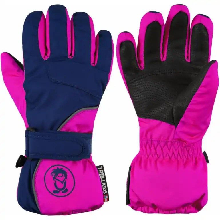 Expressversand Trollkids Troll Handschuhe Kinder - Navy/Magenta