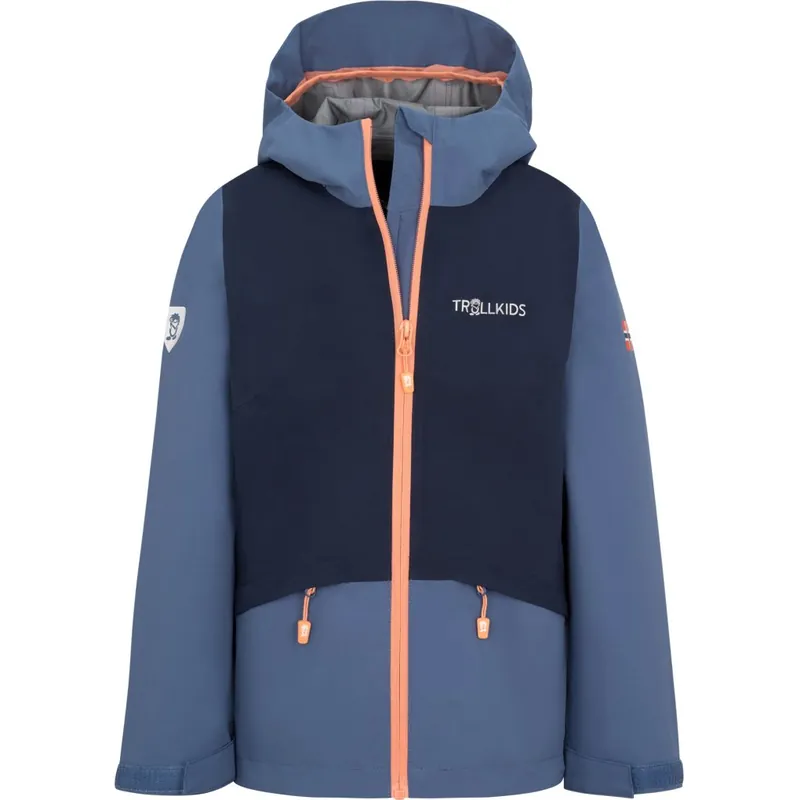 Trollkids Gjende Jacke Mädchen - Lotus Blue/Navy Sonderangebot