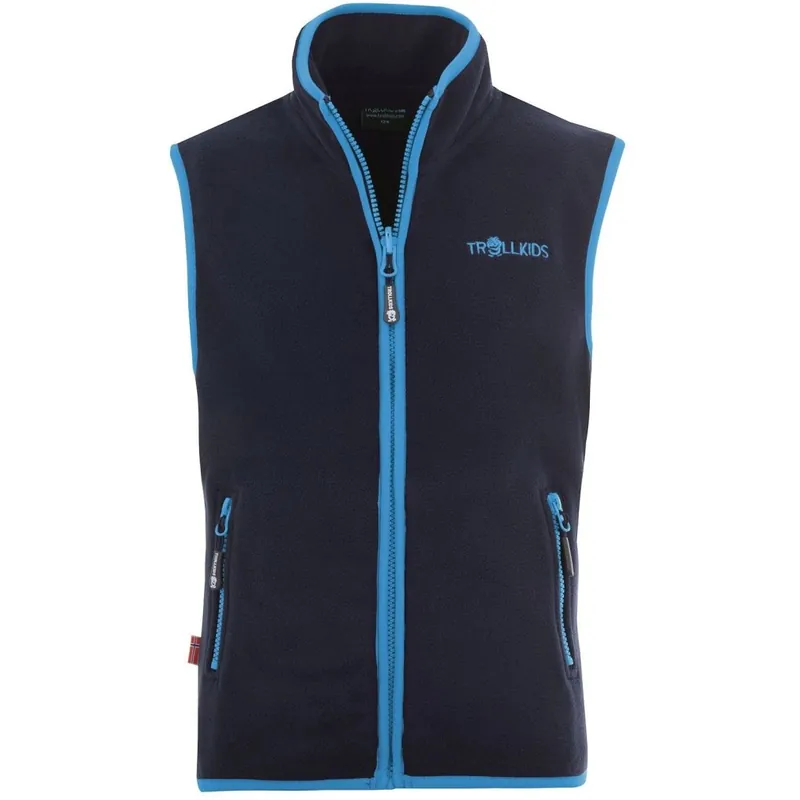 Sonderaktion Trollkids Arendal Weste Kinder - Navy/Light Blue