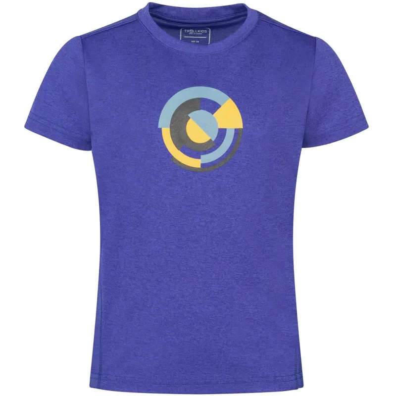 Echt Trollkids Sognefjord T-Shirt Kinder - Ultramarine