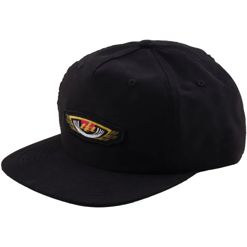 Troy Lee Designs Unstructured Snapback Cap - Le Cyclops Collection - Black Zertifiziert