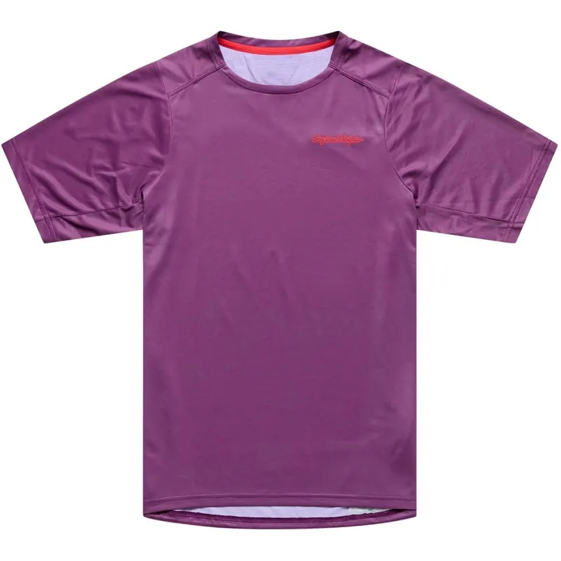 Troy Lee Designs Skyline Pro Kurzarmtrikot Herren - Mono Sangria Online Kaufen
