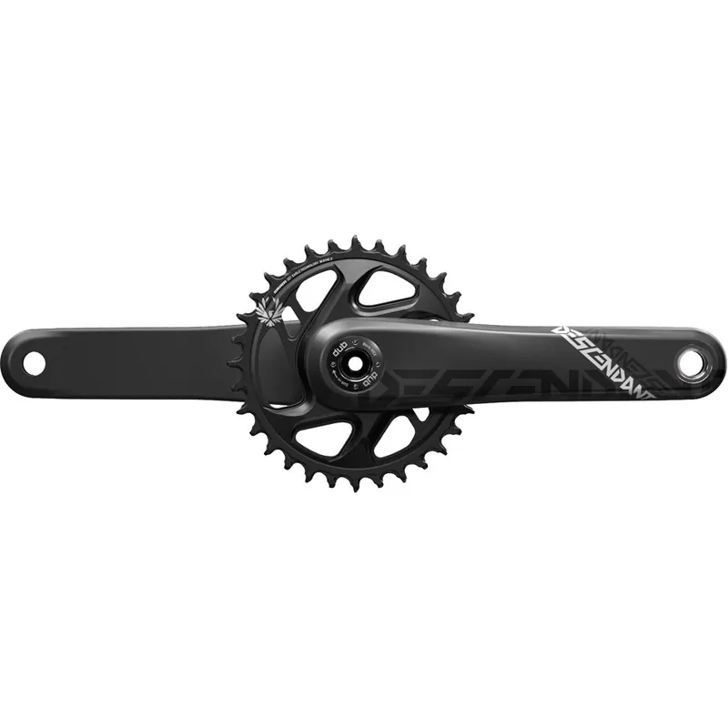 Billig Truvativ Descendant Eagle Carbon Kurbelgarnitur - Direct Mount 32 Zähne - Boost 52mm - DUB - schwarz
