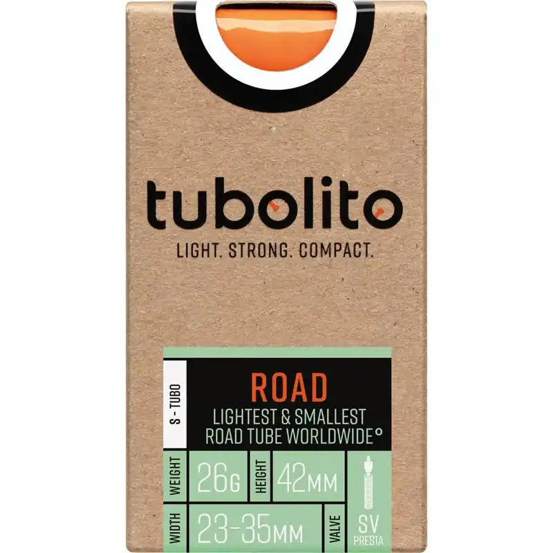 Jetzt Bestellen Tubolito TPU Road Schlauch - 28" S-Tubo 23-35mm - SV - 42mm orange