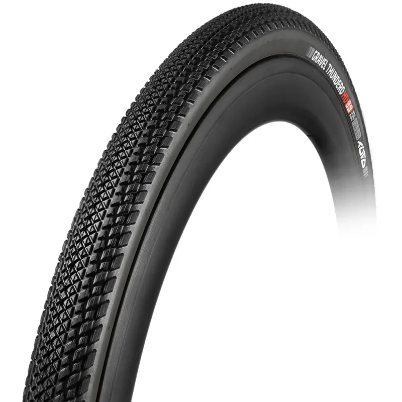 Zertifiziert Tufo Gravel Thundero HD Faltreifen - 48-622 - schwarz