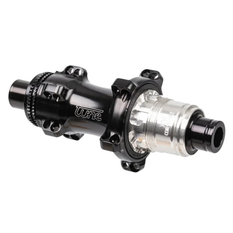 Geprüft Tune Nano CS CL Hinterradnabe - Straightpull Centerlock Standardlager 12x142mm - 24-Loch XDR schwarz
