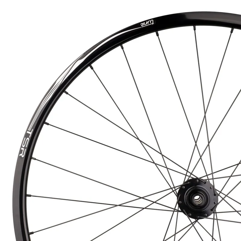 Tune TSR22 Disc Hinterrad - 28" ClimbHill CL Standard Lager Clincher Centerlock 12x142mm - 28-Loch - Campagnolo ED 3T - schwarz Nur Für Kurze Zeit