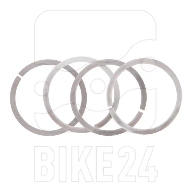 Tune Edelstahl Spacer Set für Centerlock Naben - 4 x 0,1mm - BNZ0304 Aktuell