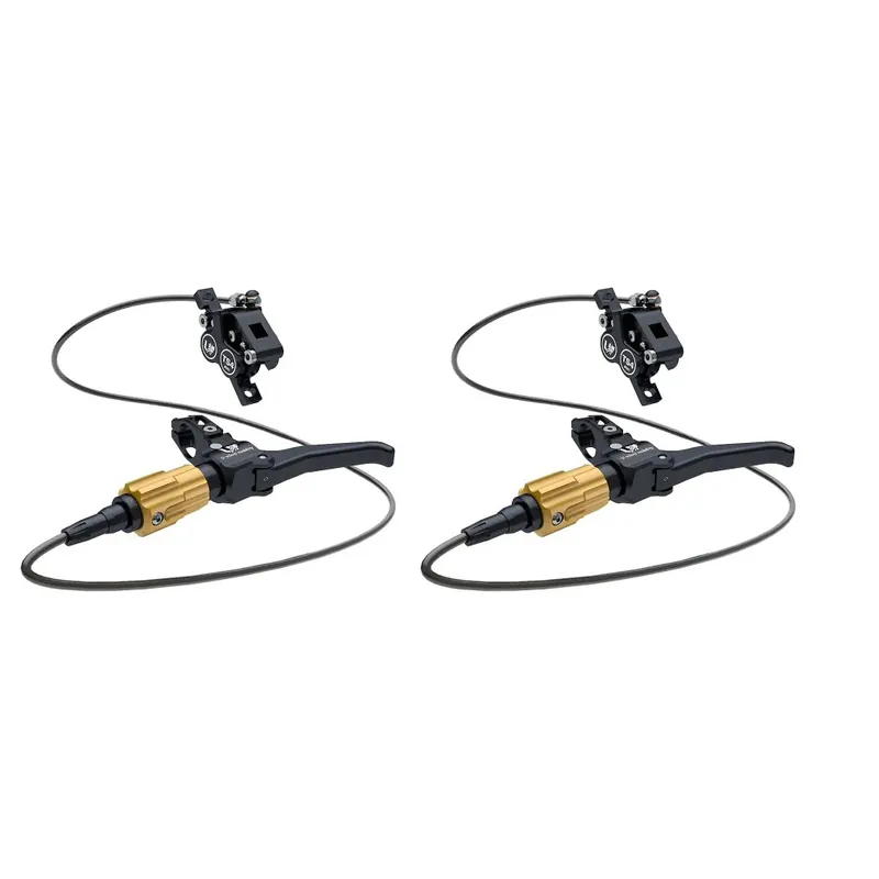 Direktkauf U-micro mobility TS4 POWER Scheibenbremse Set 4-Kolben - schwarz