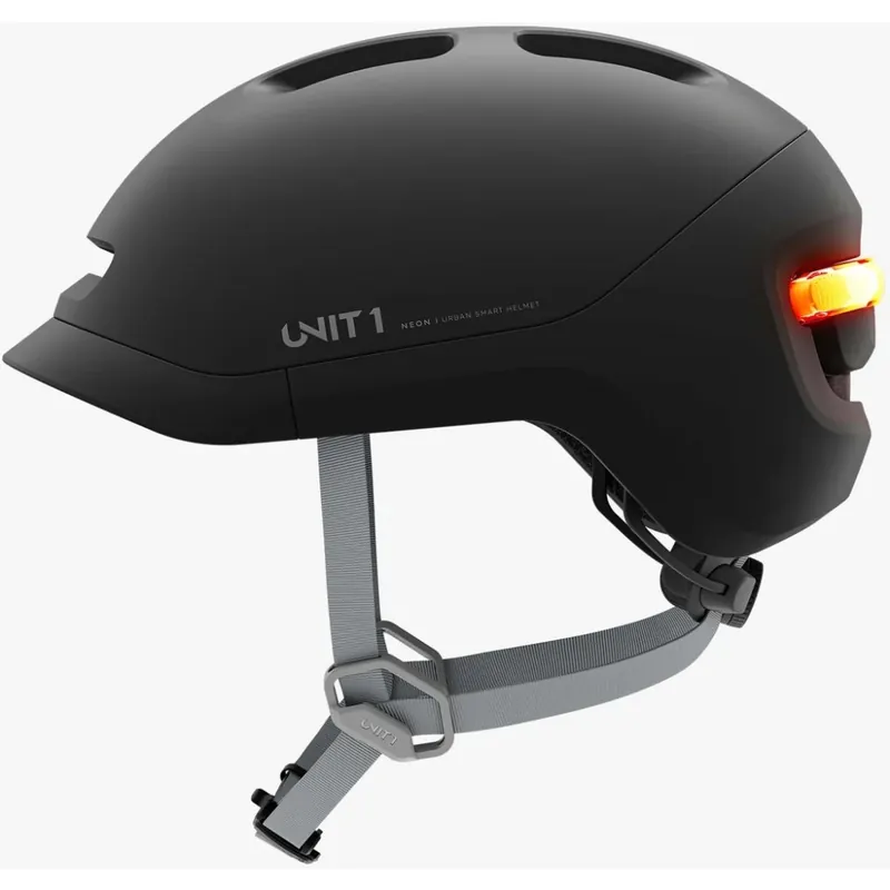 UNIT 1 NEON SE Smart Helm - Charcoal/Black Must-Have