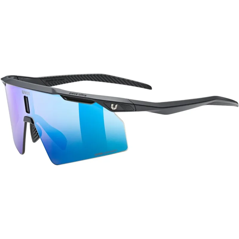 Uvex Ultimate Pace Ultra CV Brille - black matt/buzzy blue Heißes Angebot