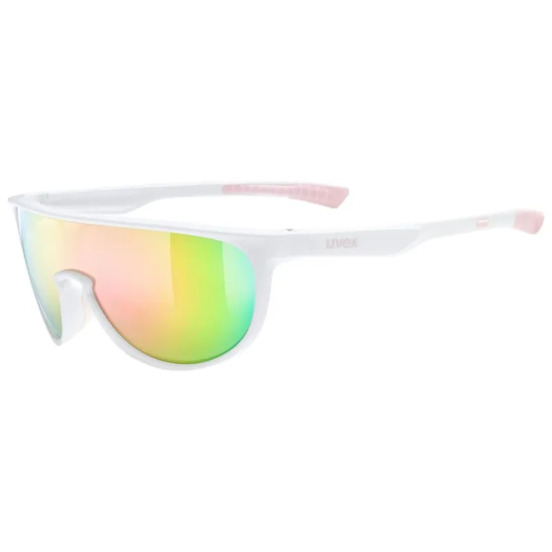 Uvex sportstyle 515 Kinderbrille - white matt/mirror pink Highlight