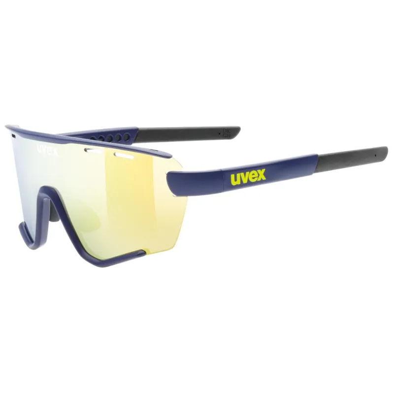 Garantierte Lieferung Uvex sportstyle 236 small Set Brille - blue matt/mirror yellow + clear
