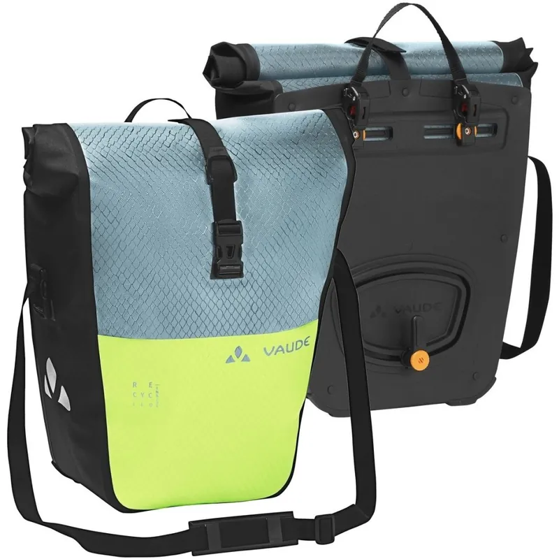 Sonderangebot Vaude Aqua Back Color Fahrradtasche (rec) (Paar) - 2x24L - nordic blue/bright green