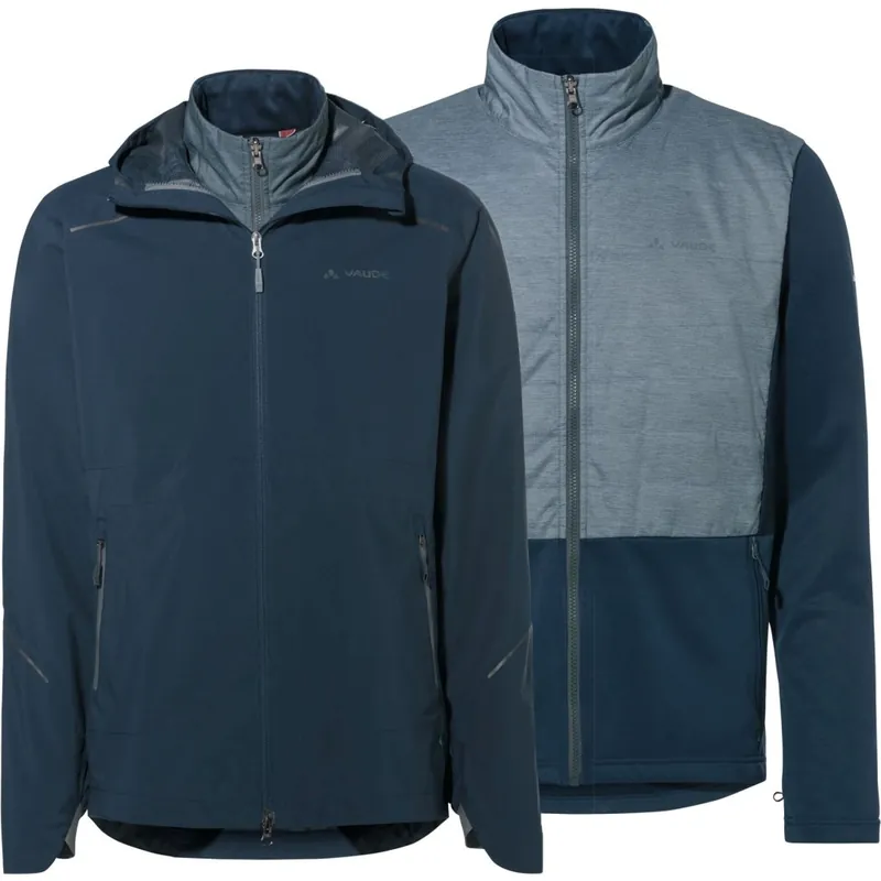 Sofort Bestellen Vaude Yaras 3in1 Jacke Herren - dark sea/heron