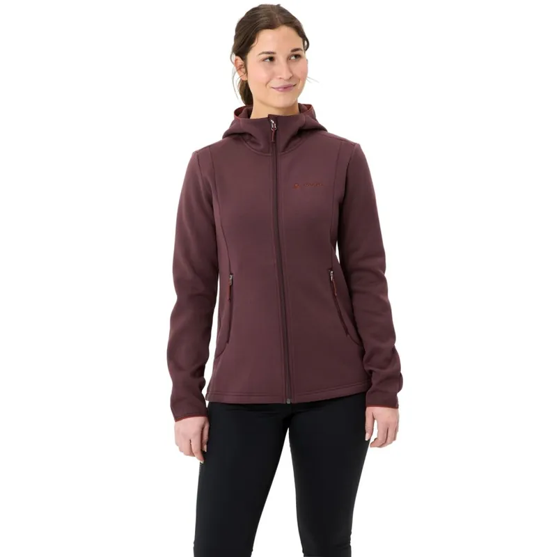 Vaude Idris Fleece Kapuzenjacke Damen - dark oak Angebot