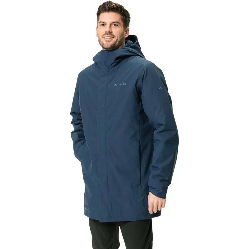 Vaude Cyclist Wattierter Parka Herren - dark sea uni Top-Seller