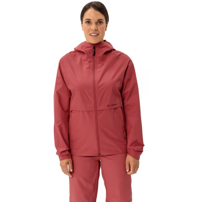Beliebt Vaude Loamer Regenjacke Damen - brick