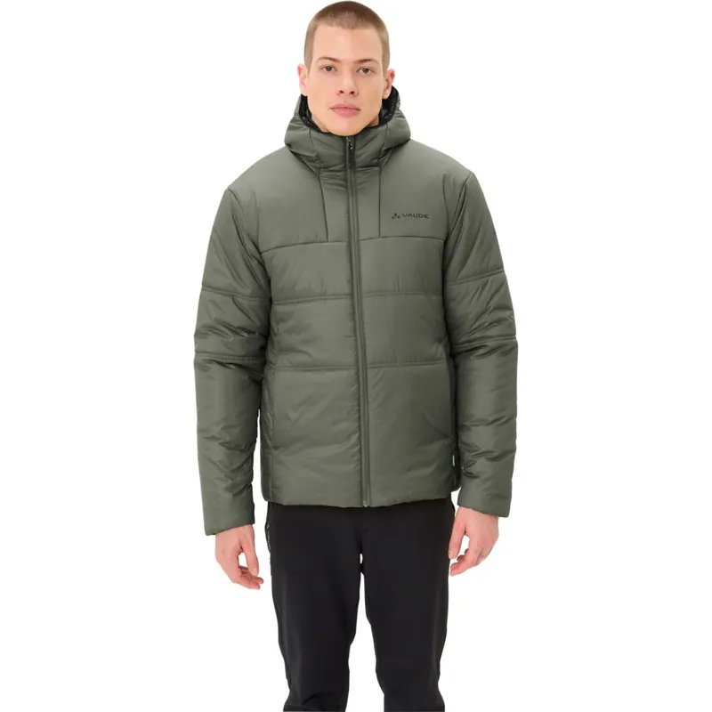 Saisonangebot Vaude Neyland Hooded Isolations Jacke Herren - khaki