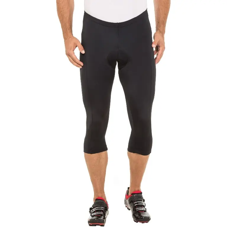 Neue Kollektion Vaude Active 3/4 Radhose Herren - schwarz uni